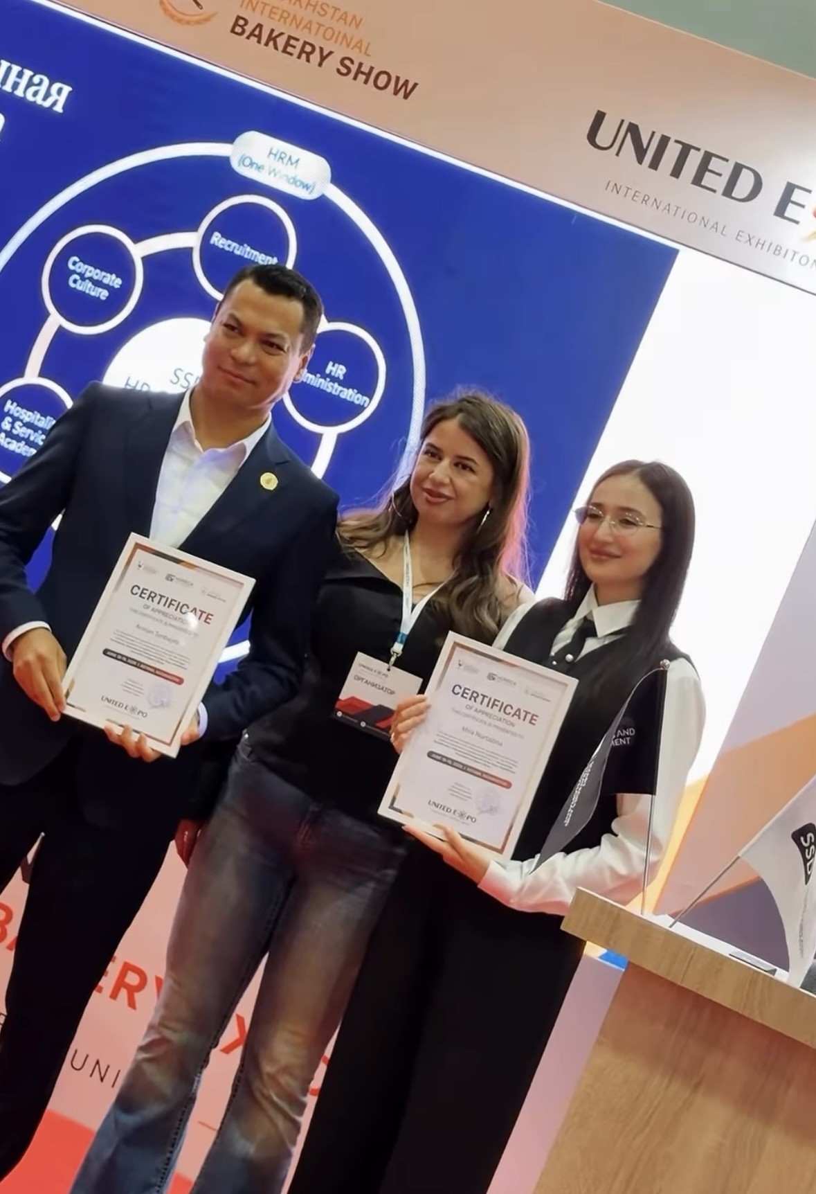Представители компании Smart Strategies and Development (SSD) и Wyndham Garden Astana выступили на Horeca Expo Kazakhstan 2026  — 3